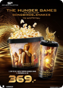 The Hunger Games Topper with Cup 32 oz. พร้อมน้ำอัดลม จำนวน 1 แก้ว และ Popcorn Bucket ...